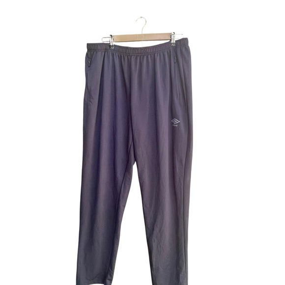 Umbro Track Pants Training‎ Workout Running Zipper Pockets XL - Picture 1 of 8